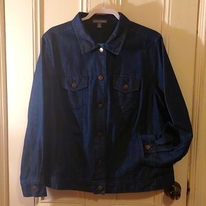 **Pair with that summer dress for a perfect look*** Jessica London Jean Jacket